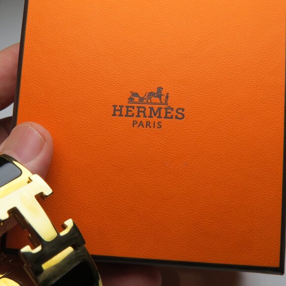 Authentic Hermes Clic H  Bracelet - Picture 7 of 7